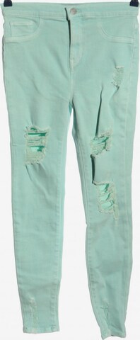 NEW LOOK High Waist Jeans 29 in Grün: predná strana