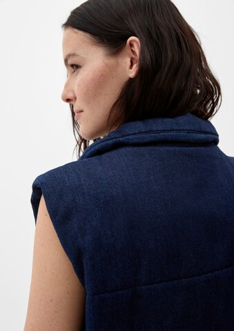 Gilet s.Oliver en bleu