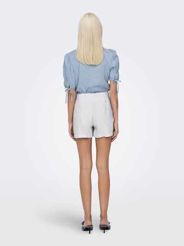 ONLY Loose fit Pants 'ONLCARO' in White