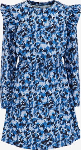 WE Fashion Dress in Blue: front