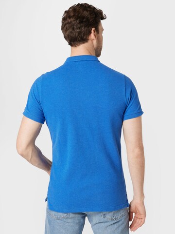 Superdry Poloshirt in Blau