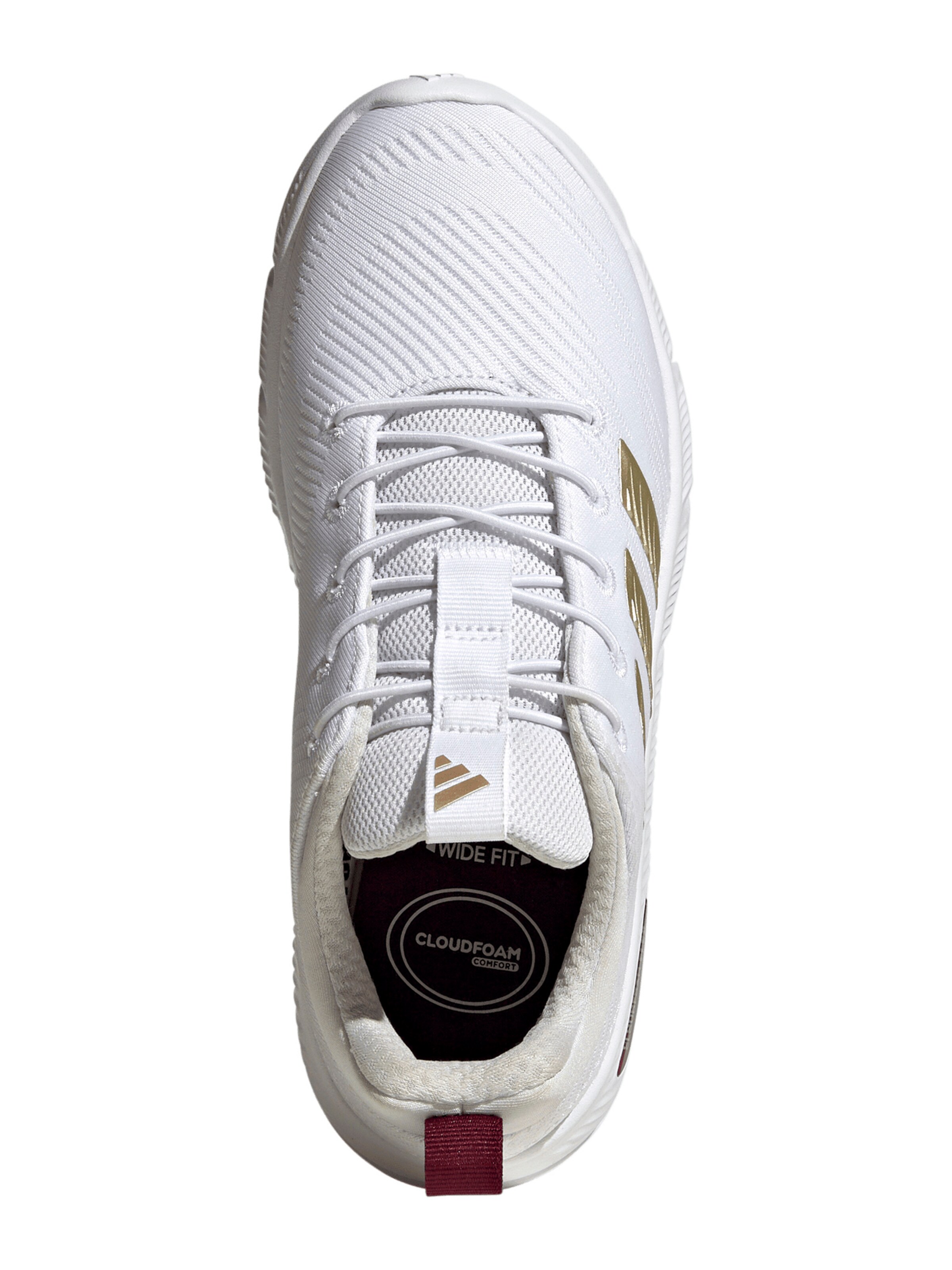 ADIDAS SPORTSWEAR Matalavartiset tennarit 'Flex' värissä valkoinen: yläosa