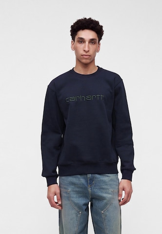 Carhartt WIP Sweatshirt in Blauw: voorkant