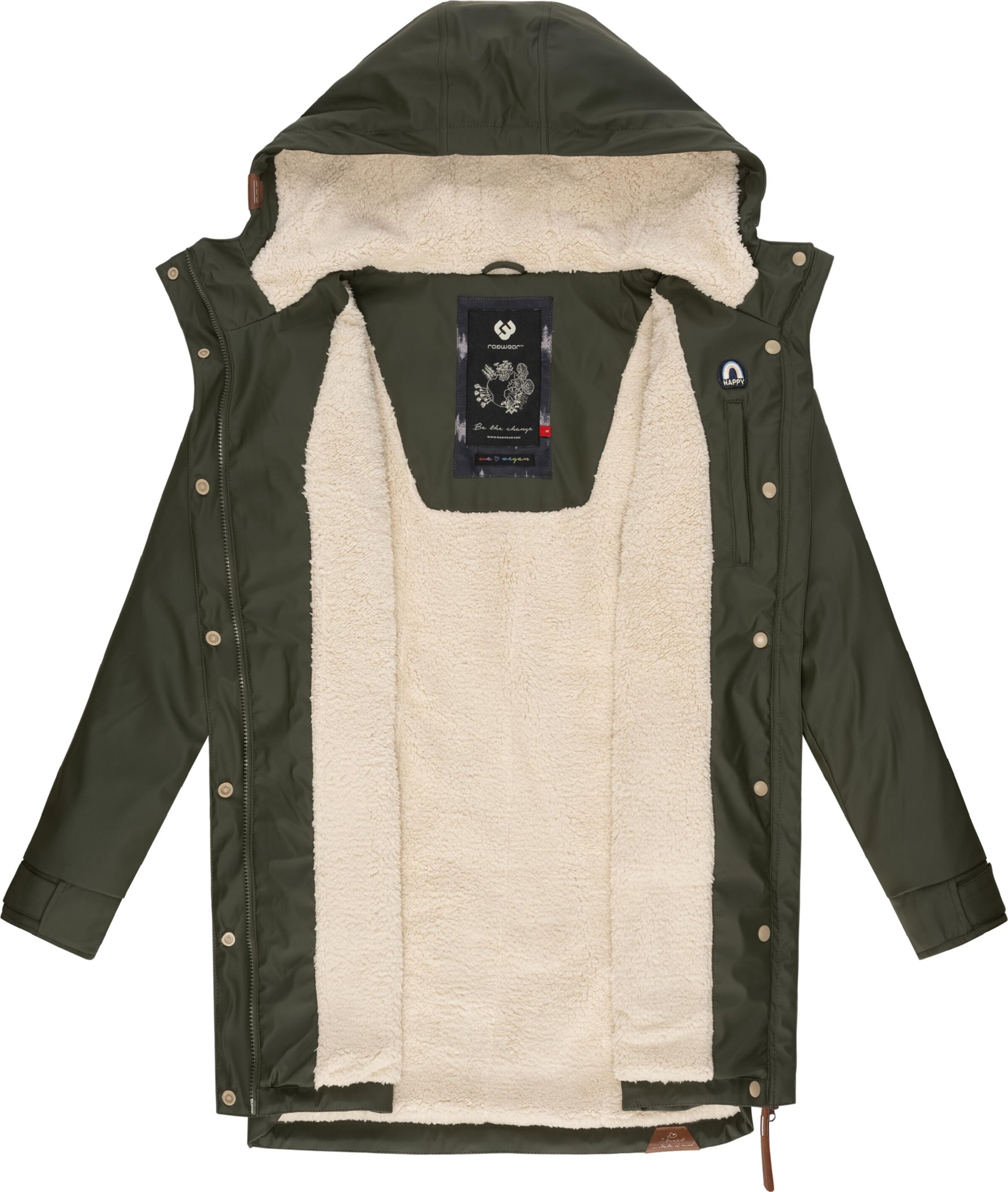 Ragwear Winter coat 'Tinsley' in Green