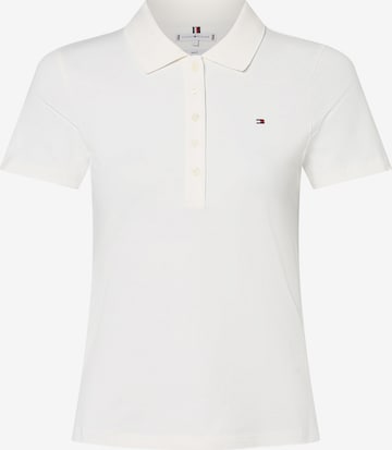 T-shirt TOMMY HILFIGER en beige : devant