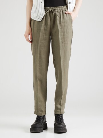 Regular Pantalon à plis Soccx en vert : devant