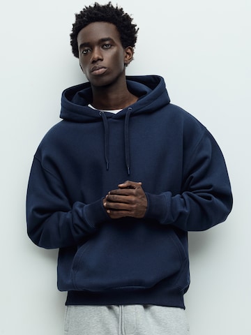 Pull&Bear Sweatshirt i blå: forside