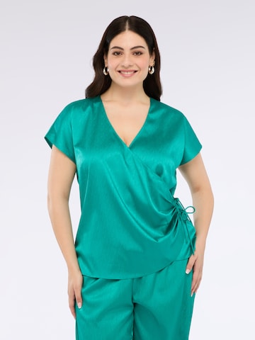 Camicia da donna di Fiorella Rubino in verde