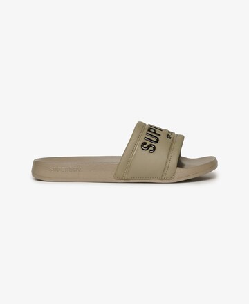 Claquettes / Tongs 'City Luxe' Superdry en beige