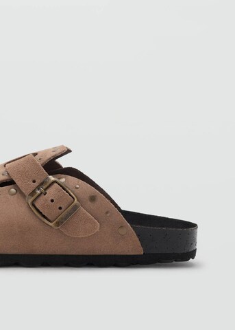 MANGO TEEN Flats 'Biof' in Brown