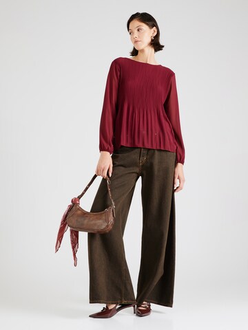 Camicia da donna 'Ev44a' di ZABAIONE in rosso
