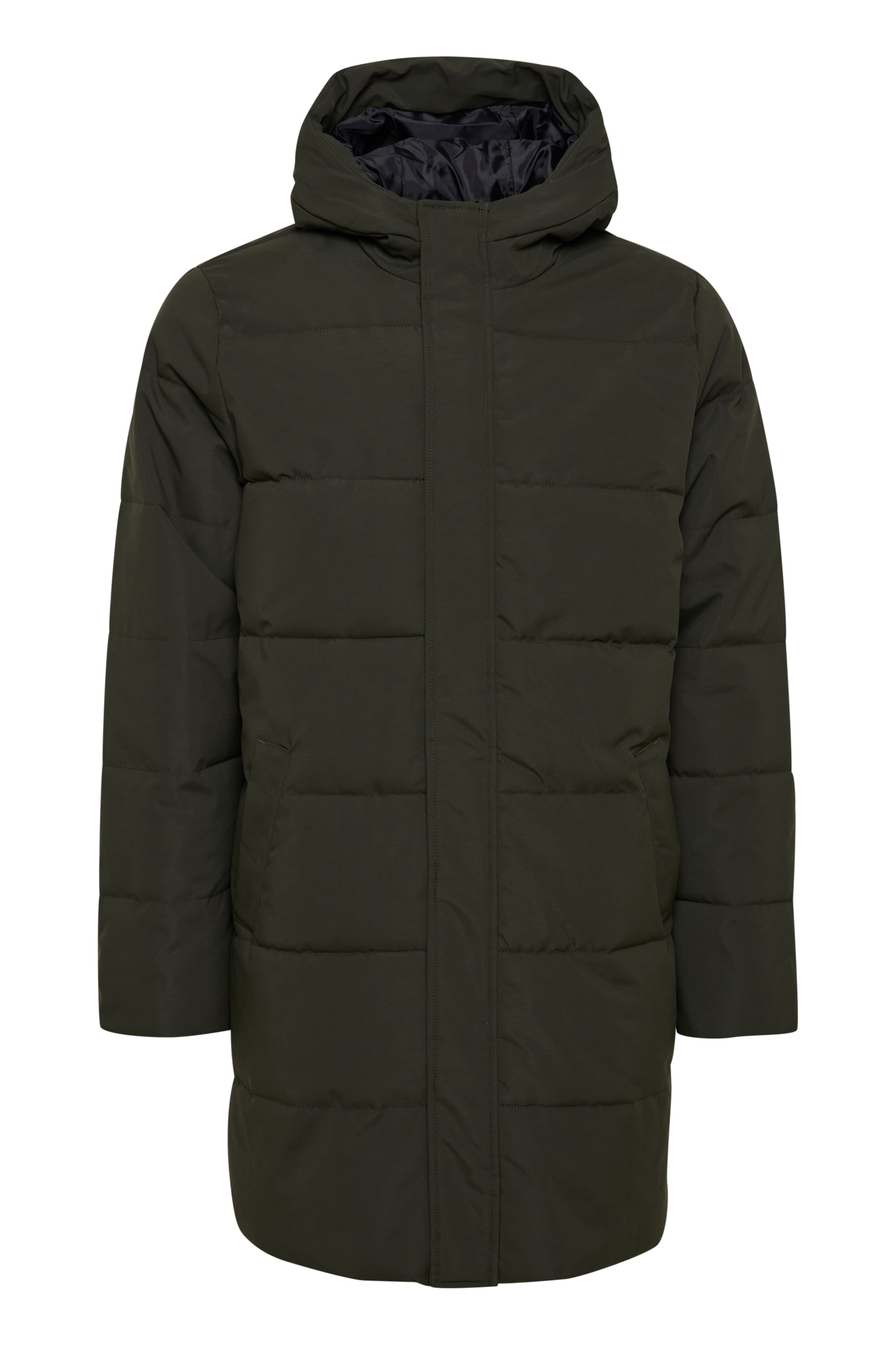 11 Project Übergangsjacke 'Giacobbe' in Grün: Vorderseite