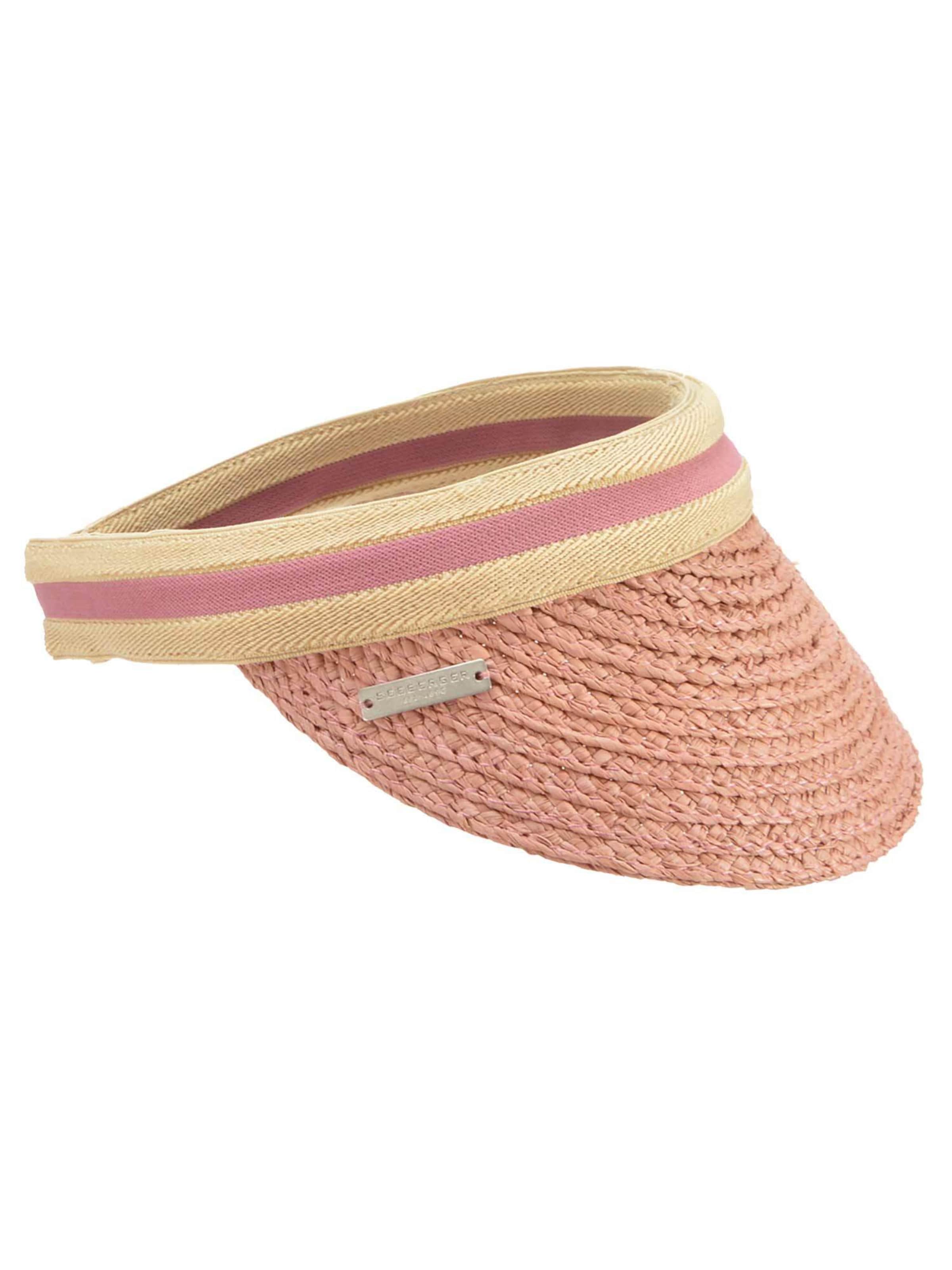 Seeberger Hut 'Visor'‌‌‌ in Lila: Vorderseite