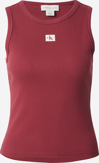 Calvin Klein Jeans Top veličine XXS u bordo, Pregled proizvoda