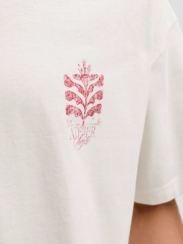 Maglietta 'JORSALAMANCO' di JACK & JONES in bianco