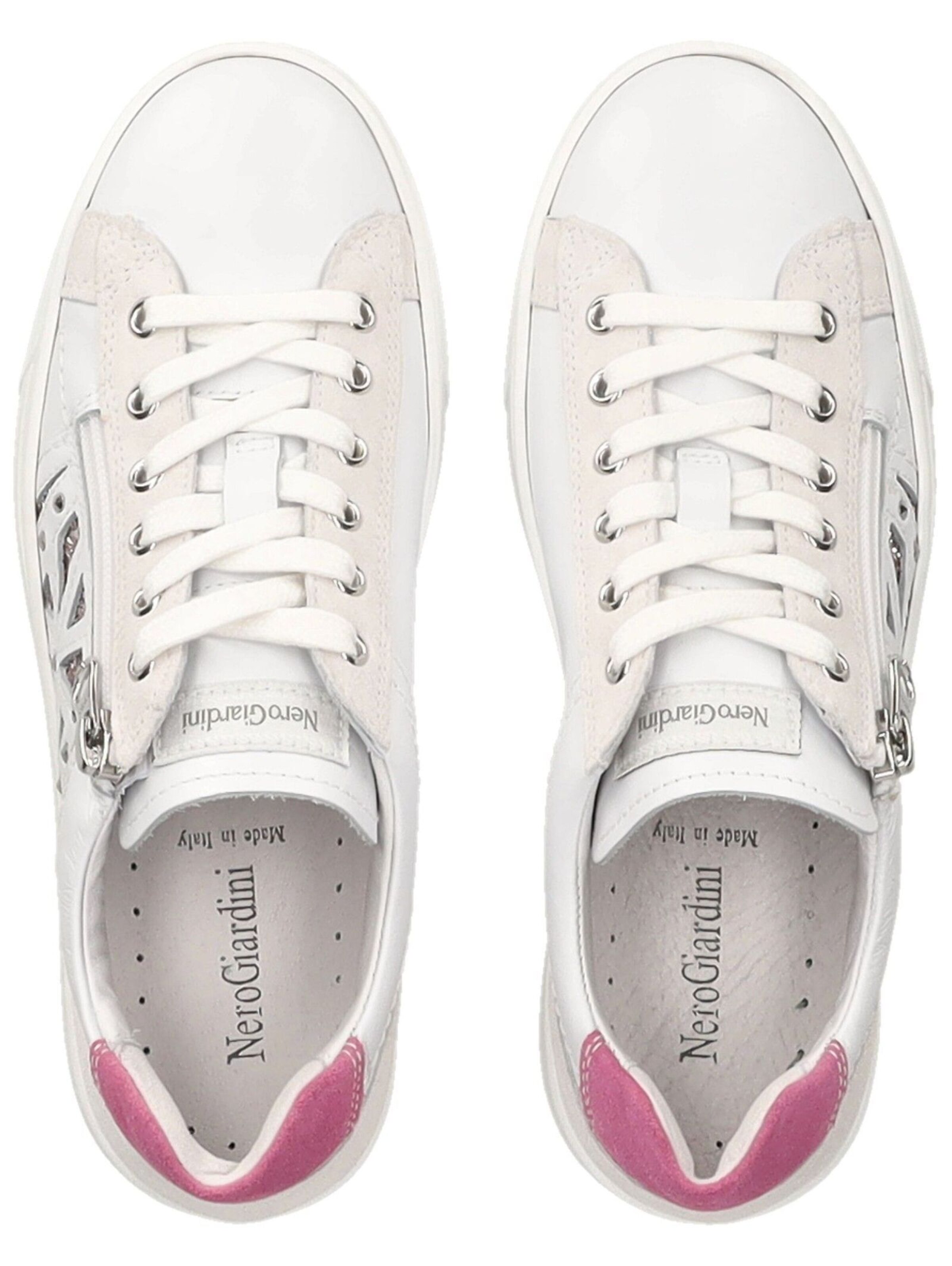 Nero Giardini Platform trainers in White