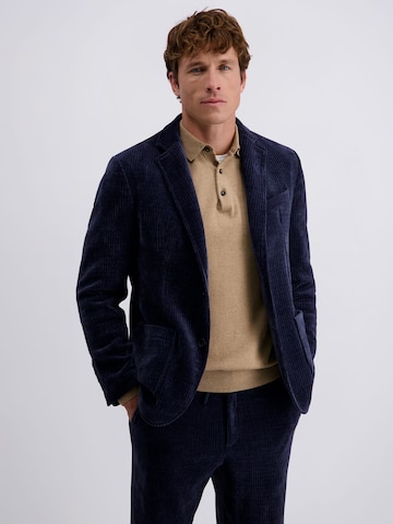 Coupe regular Veste de costume 'Maurice' PIERRE CARDIN en bleu : devant