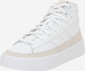 Sneaker alta 'Znsored' di ADIDAS SPORTSWEAR in bianco: frontale
