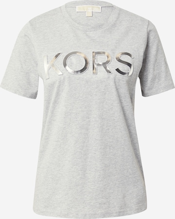 T-shirt MICHAEL Michael Kors en gris : devant