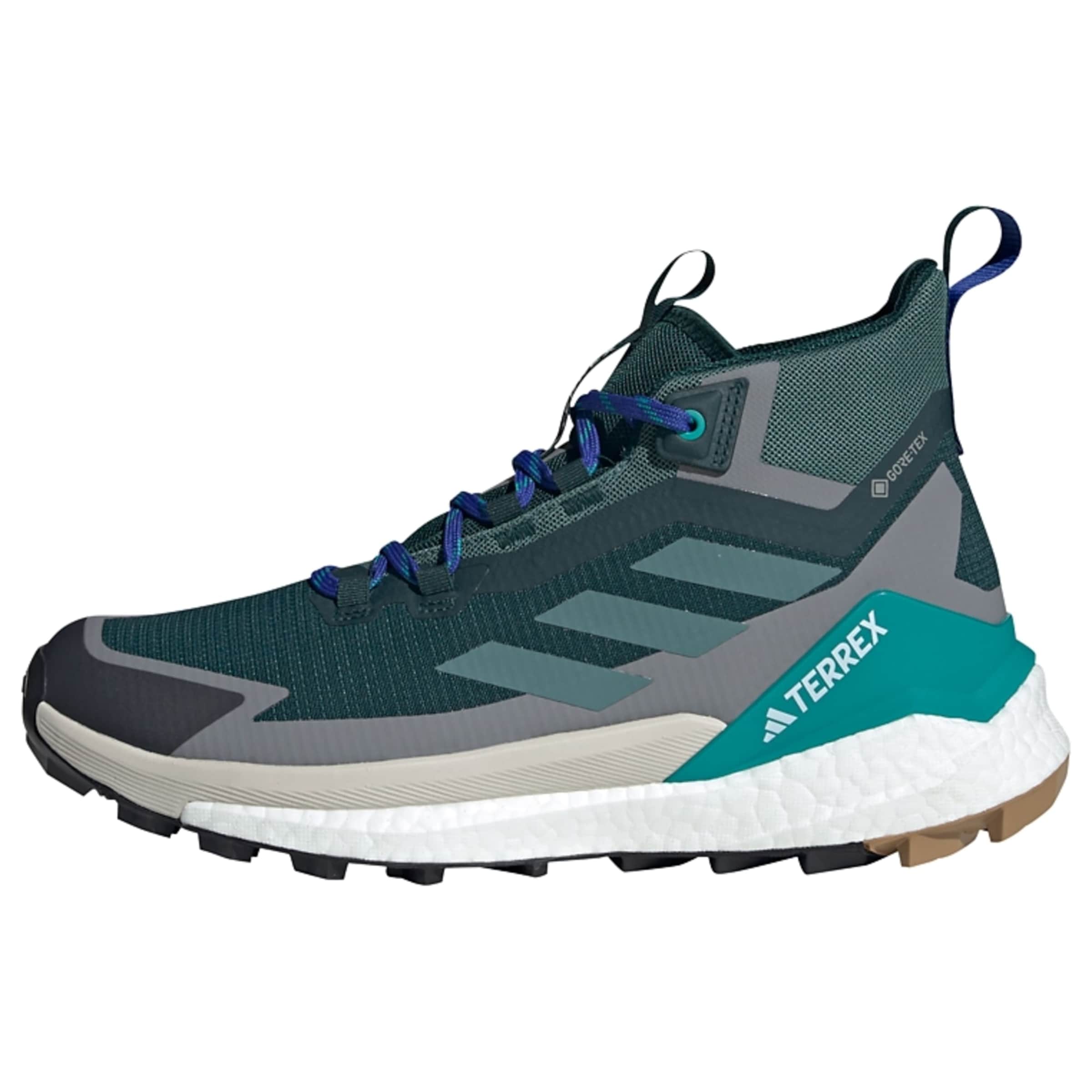 ADIDAS TERREX - Botas 'Free Hiker 2.0' en verde: frente