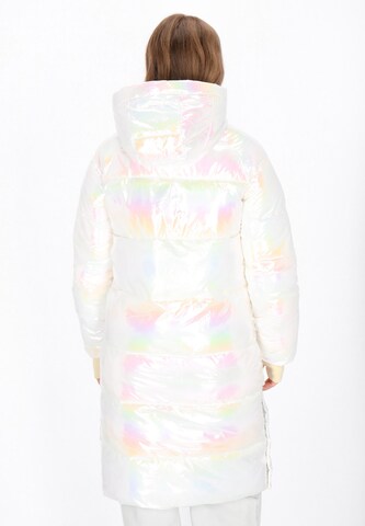 Manteau mi-saison MYMO en blanc