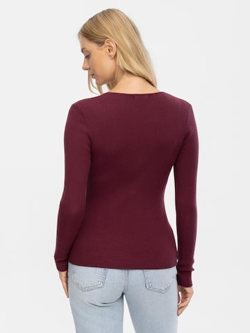 Antargo Shirt 'Ilona' in Purple