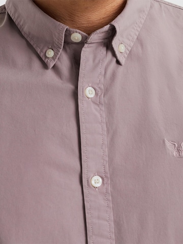 PME Legend Regular fit Overhemd 'American Classic shirt' in Lila