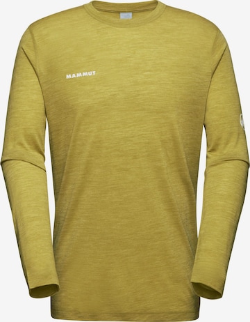 MAMMUT Funktionsshirt in Grün: Vorderseite