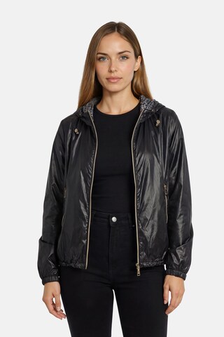 White Label Performance Jacket in Black: front
