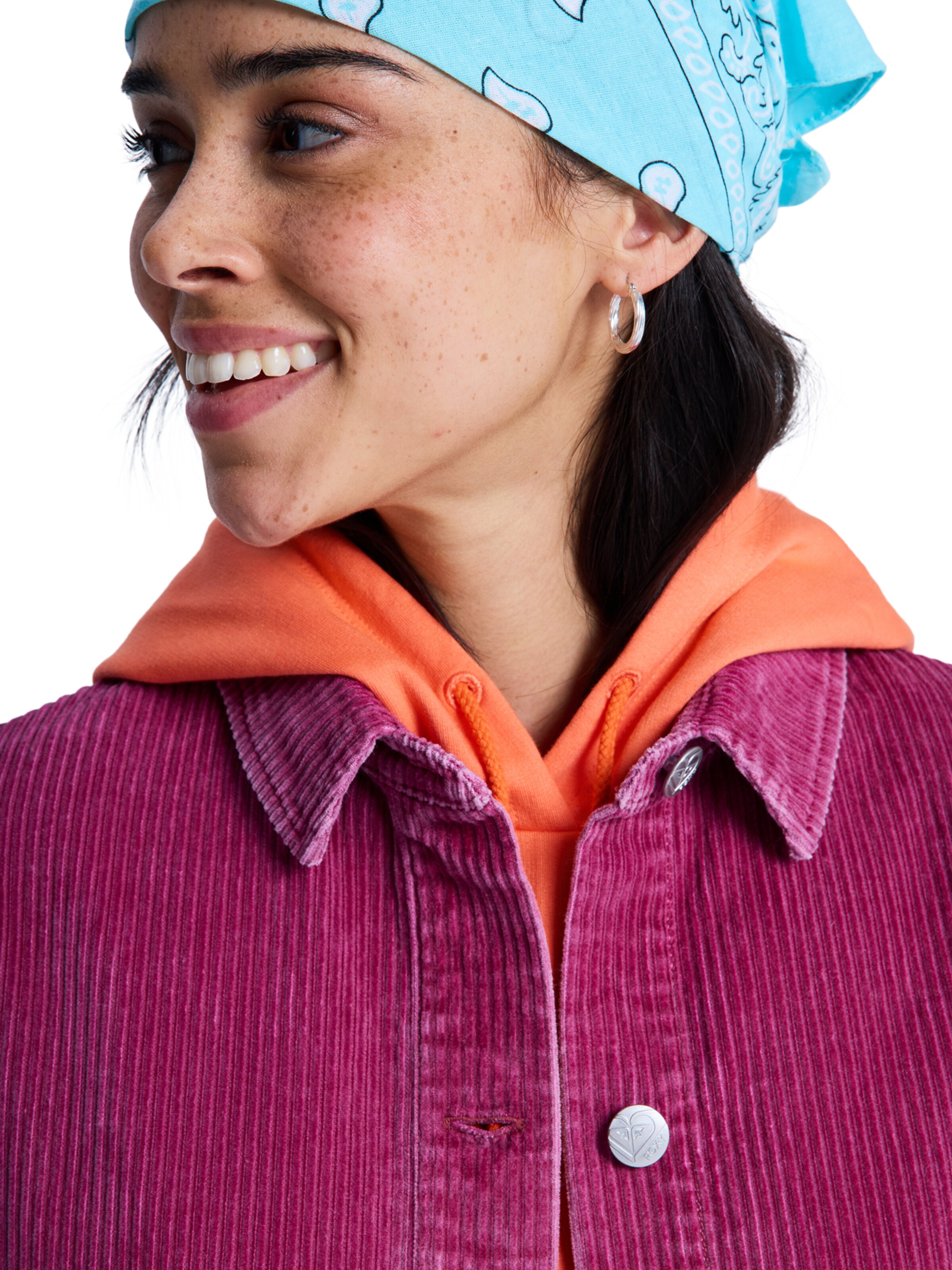 ROXY Jacke 'Kick Back' in Pink