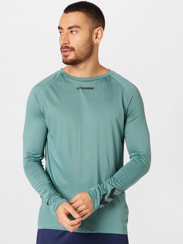 Hummel Performance shirt 'MT BOW ' in Blue: front