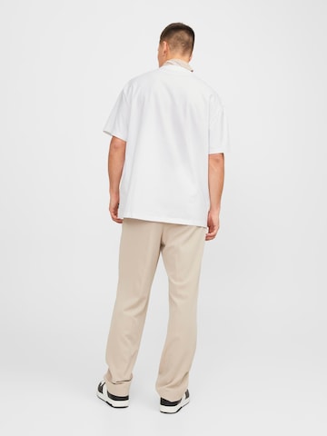 T-Shirt 'Harvey' JACK & JONES en blanc