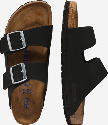 BIRKENSTOCK Nizki natikači 'Arizona' | črna barva