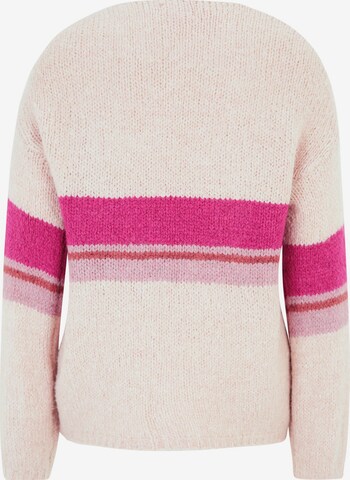 Cartoon Knit Cardigan in Pink