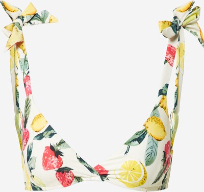 Seafolly Bikini gornji dio u miks boja / bijela, Pregled proizvoda