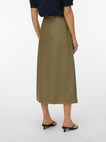 VERO MODA Nederdel 'VMPolly' i grøn