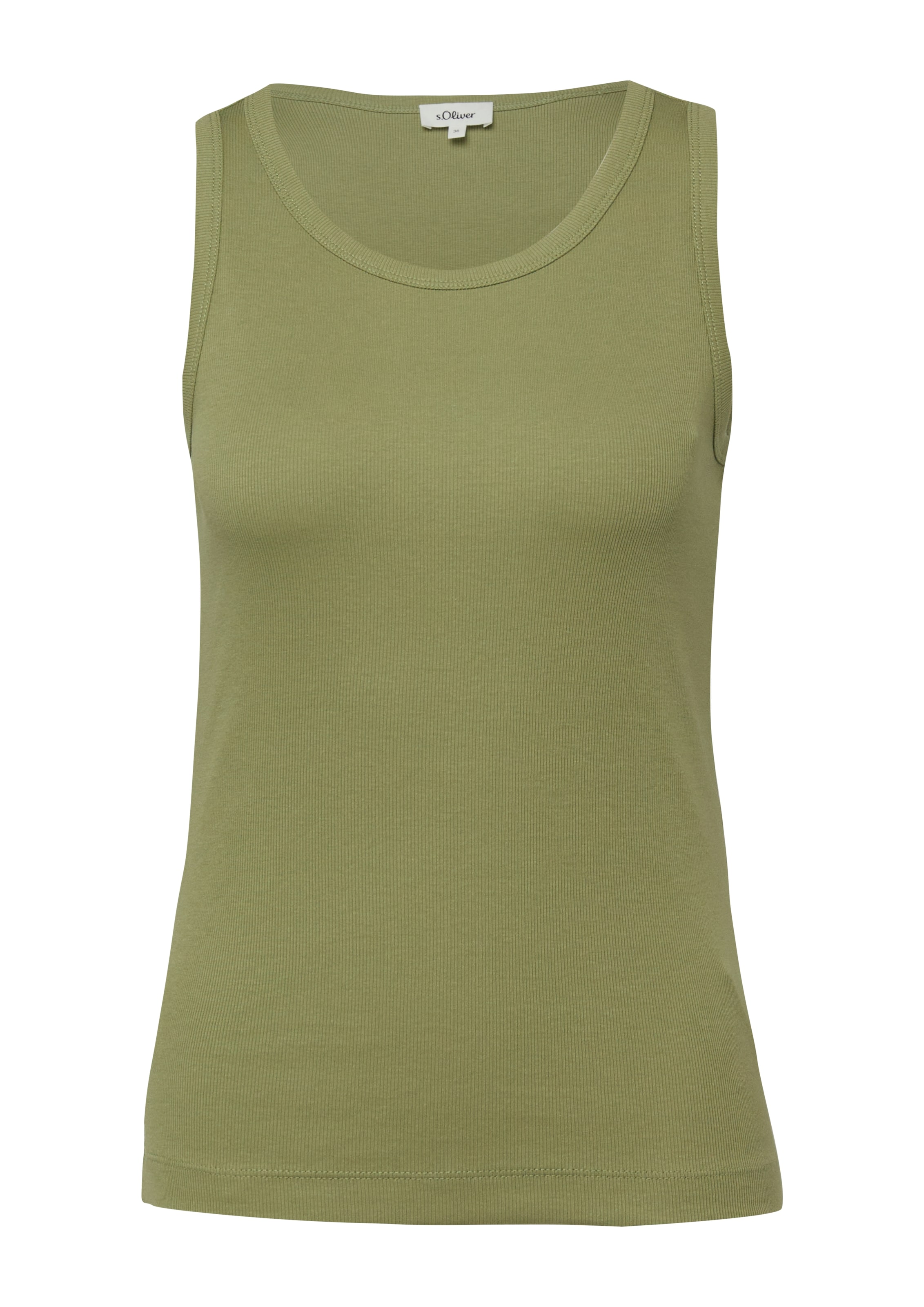 s.Oliver Top in Grün: Vorderseite