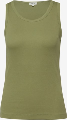 s.Oliver Top in Grün: Vorderseite
