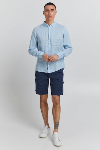 Casual Friday Regular fit Button Up Shirt 'Anton' in Blue