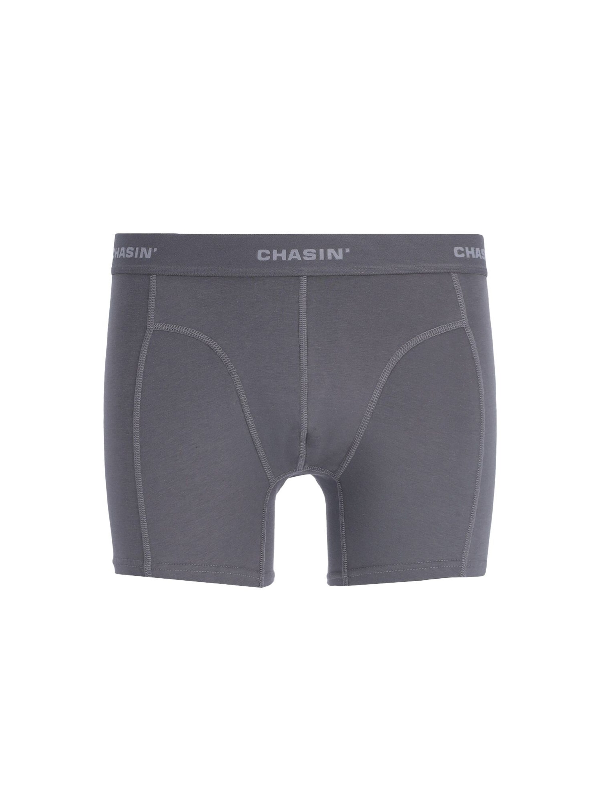 CHASIN' Boxershorts 'Thrice Smoke' in Grijs