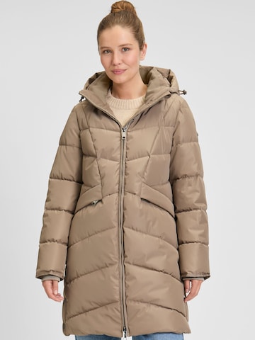 Manteau d’hiver 'ADELE 2' Covered en marron : devant