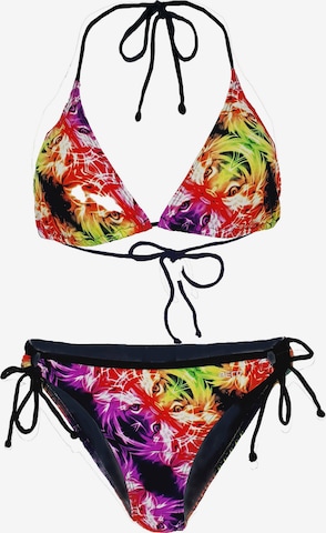 BECO the world of aquasports Bralette Bikini in Mixed colors: front