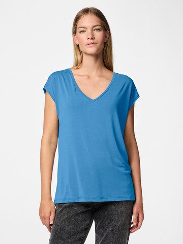 PIECES Shirt 'PCKAMALA' in Blue: front