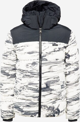 Calvin Klein Winter Parka in Grey: front