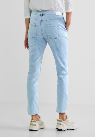 STREET ONE Slimfit Jeans in Blauw