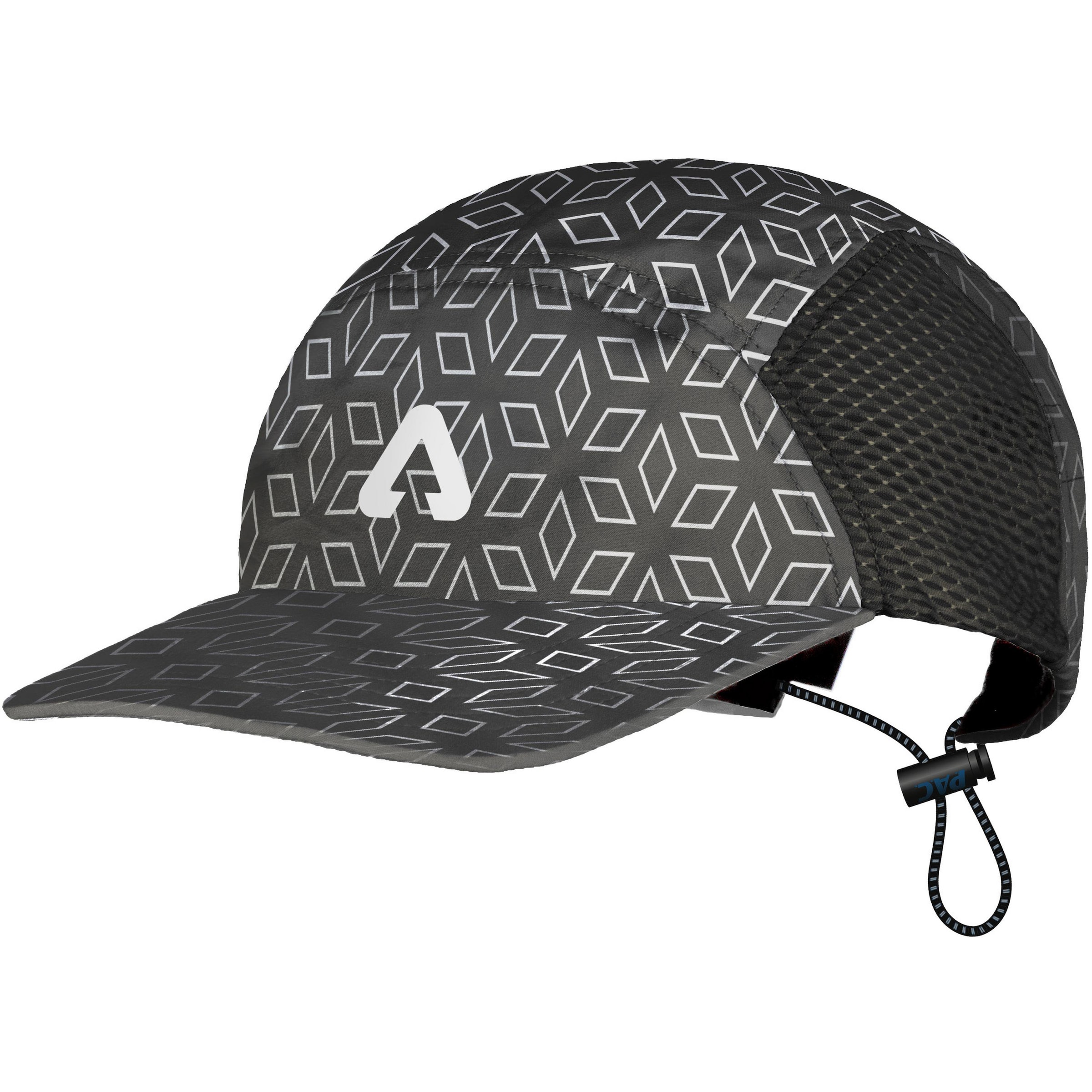 P.A.C. Athletic Cap 'NEFUN' in Black: front