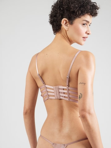 Hunkemöller Korzetová Podprsenka 'ESSIE' – fialová