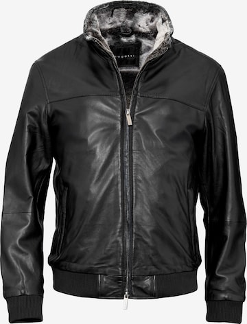 Veste mi-saison 'BUARTURO' bugatti en noir : devant