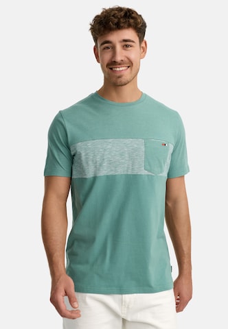 T-Shirt 'INSprings' INDICODE JEANS en vert : devant