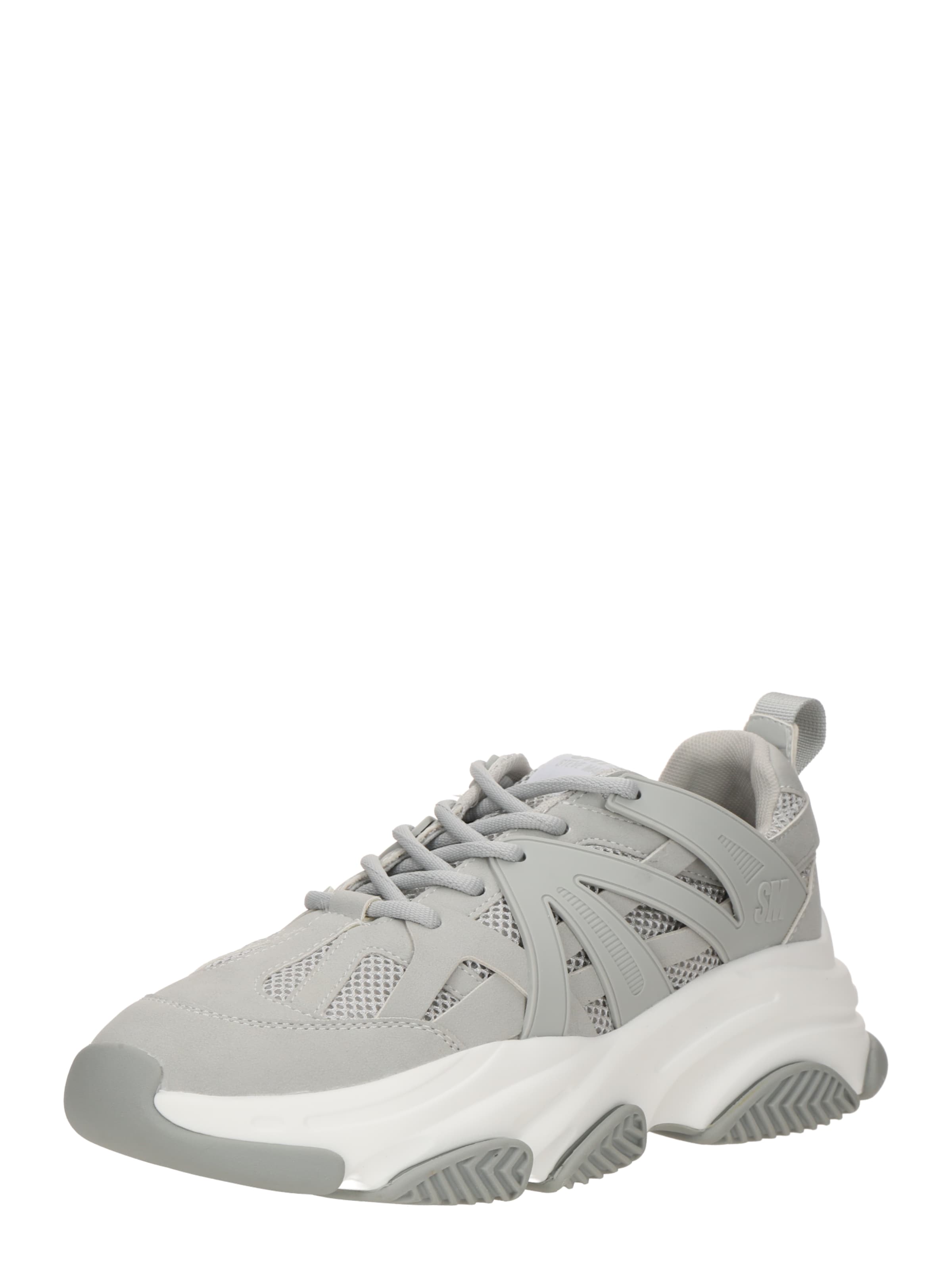 STEVE MADDEN Nízke tenisky 'Peckman' - Sivá: predná strana